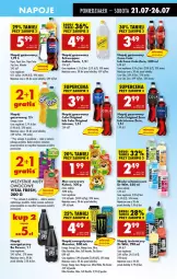 Gazetka promocyjna Biedronka - Od Poniedziałku - Gazetka - ważna od 26.07 do 26.07.2025 - strona 59 - produkty: Por, Mus, Gin, Napój energetyczny, Mirinda, Coca-Cola, Napoje, Leon, Pepsi, Napój izotoniczny, Napój gazowany, Woda, Mango, Napój, Full Throttle