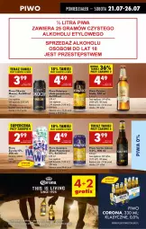 Gazetka promocyjna Biedronka - Od Poniedziałku - Gazetka - ważna od 26.07 do 26.07.2025 - strona 63 - produkty: Piwa, Piwo, Książęce, Por, Koc, Tera, Okocim, Karmi, Mięta