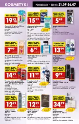 Gazetka promocyjna Biedronka - Od Poniedziałku - Gazetka - ważna od 26.07 do 26.07.2025 - strona 67 - produkty: Balsam po goleniu, Gillette Venus, Tropical, Old Spice, Dezodorant, Perfum, Str8, Dove, Venus, Woda toaletowa, Gillette, Be Be, Woda, Antyperspirant, Nivea