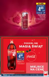 Gazetka promocyjna PoloMarket - Gazetka pomocyjna - Gazetka - ważna od 30.11 do 30.11.2021 - strona 51 - produkty: Gin, Red Bull, Coca-Cola, Laur, Napój, Fa
