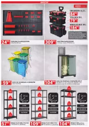 Gazetka promocyjna Merkury Market - Gazetka - ważna od 31.05 do 31.05.2021 - strona 13 - produkty: Por, Gra, Skrzynka narzędziowa, Organizer, Kosz, Tran, Regał, Sport, Mobil
