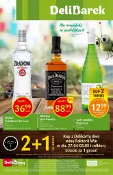 Gazetka promocyjna Delikatesy Centrum - DeliBarek DC16/DC17 - Gazetka - ważna od 10.05 do 10.05.2023 - strona 1 - produkty: Whiskey, Wino, Fa