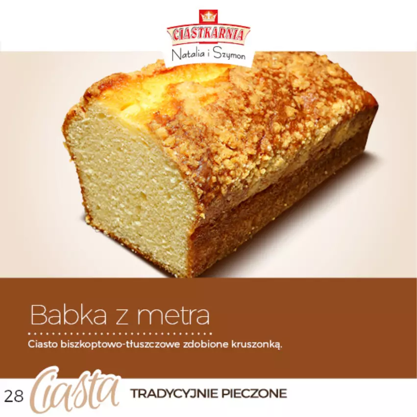 Gazetka promocyjna Topaz - Gazetka - ważna 04.06.2025 do 31.12.2026 - strona 28 - produkty: Babka, Piec, Tusz