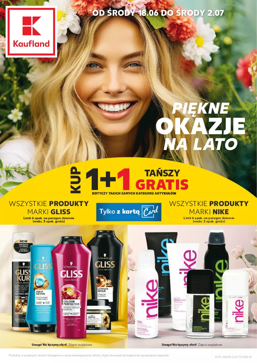 Gazetka promocyjna Kaufland - Kaufland - ważna 18.06 do 02.07.2025 - strona 1 - produkty: Gra, Nike, Waga