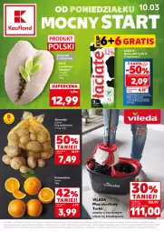 Gazetka promocyjna Kaufland - Mocny Start - Gazetka - ważna od 12.03 do 12.03.2025 - strona 1 - produkty: Teleskop, Ziemniaki, Pomarańcze, Mleko, Fa