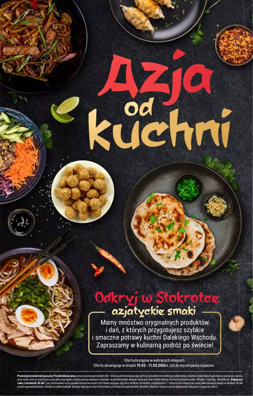 Gazetka promocyjna Stokrotka - Market - ważna 05.03 do 11.03.2026 - strona 22 - produkty: Gin, Mięso, Optima, Owoce, Warzywa