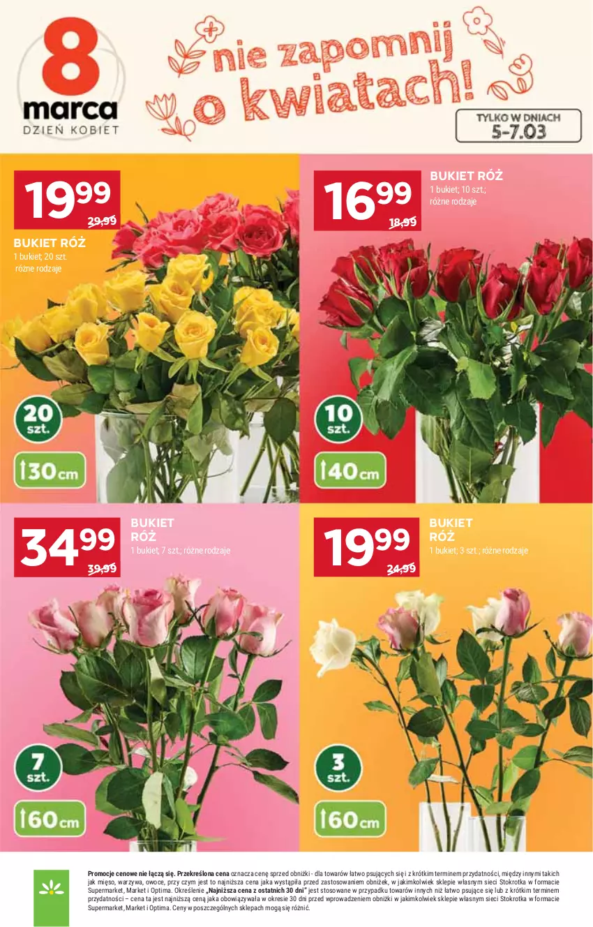 Gazetka promocyjna Stokrotka - Market - ważna 05.03 do 11.03.2026 - strona 7 - produkty: Bukiet, HP