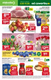Gazetka promocyjna Stokrotka - Market - Gazetka - ważna od 11.03 do 11.03.2026 - strona 1 - produkty: Lubella, Makaron, Nescafé, Warzywa, Kawa rozpuszczalna, Ser, Cukier, Tulipan, Bell, Kawa, Raffaello, Optima, Farm Milk, Edam, Bukiet, Ferrero, Owoce, Bella, Cukierki, Masło, Mięso, Jabłka, Fa
