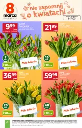 Gazetka promocyjna Stokrotka - Market - Gazetka - ważna od 11.03 do 11.03.2026 - strona 6 - produkty: Tulipan, Bukiet, HP