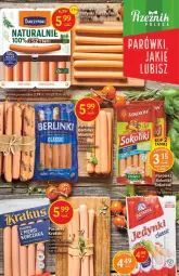 Gazetka promocyjna Delikatesy Centrum - Gazetka DC41 - Gazetka - ważna od 26.10 do 26.10.2022 - strona 13 - produkty: Kurczak, Krakus, Sok, Parówki