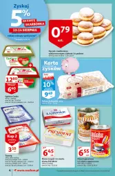 Gazetka promocyjna Auchan - Rysuje się dla każdego coś super taniego Supermarkety - Gazetka - ważna od 18.08 do 18.08.2021 - strona 4 - produkty: Pączek, Optima Cardio, Optima, Mleko zagęszczone, Lurpak, Masło, Mleko