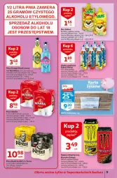 Gazetka promocyjna Auchan - Rysuje się dla każdego coś super taniego Supermarkety - Gazetka - ważna od 18.08 do 18.08.2021 - strona 9 - produkty: Piwa, Piwo, Mus, Gra, Napój energetyczny, Warka, Kubuś, Woda, Napój, Kozel