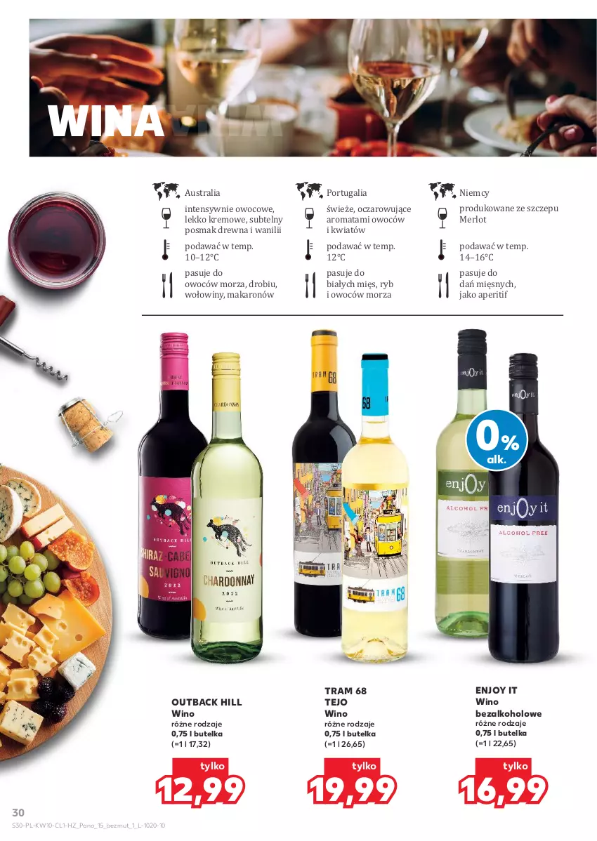 Gazetka promocyjna Kaufland - Barek Kauflandu - ważna 05.03 do 18.03.2026 - strona 30 - produkty: Makaron, Merlot, Por, Wino, Wino bezalkoholowe
