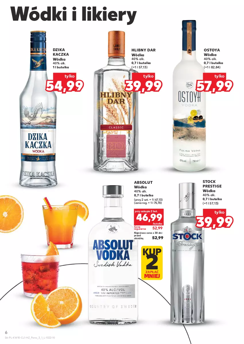 Gazetka promocyjna Kaufland - Barek Kauflandu - ważna 05.03 do 18.03.2026 - strona 6 - produkty: Absolut, Kaczka, Likier, Stock, Wódka