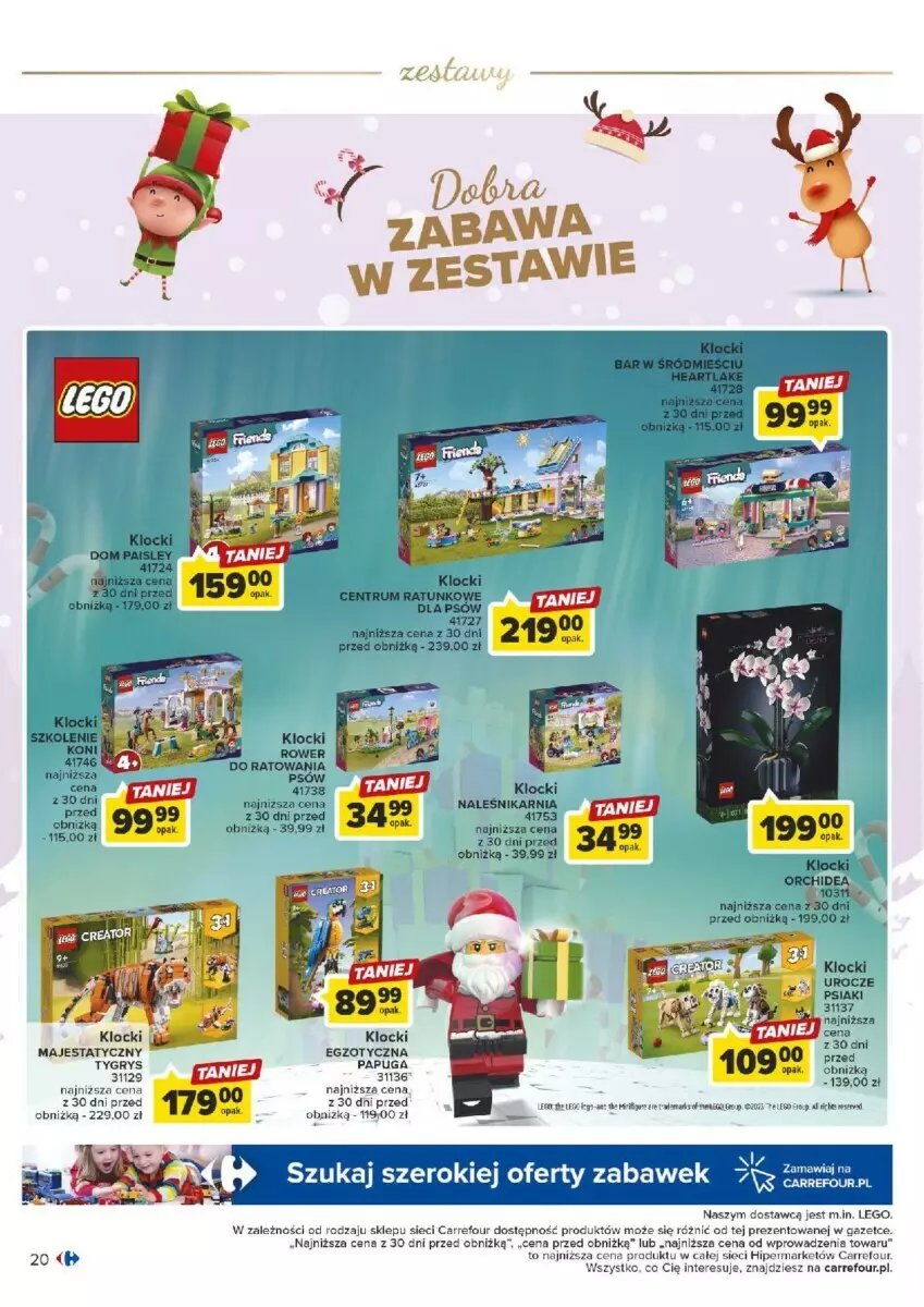 Gazetka promocyjna Carrefour - ważna 07.11 do 18.11.2023 - strona 13 - produkty: Gry, Klocki, LEGO