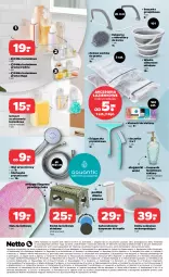 Gazetka promocyjna Netto - Od Poniedziałku - Gazetka - ważna od 25.01 do 25.01.2026 - strona 3 - produkty: Grzejnik, Słuchawka prysznicowa, Kujawski, Top, Sok, Ser, Gry, Deska sedesowa, Mata łazienkowa, Stołek, Szczotka, Karp, Podlaski, Półka, Stock, Półka łazienkowa, Wiadro, Suszarka, Dozownik, Wino, Fa