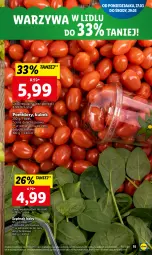 Gazetka promocyjna Lidl - GAZETKA - Gazetka - ważna od 29.03 do 29.03.2023 - strona 15 - produkty: Warzywa, Kubek, Pomidory, Szpinak
