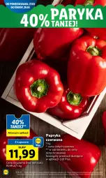 Gazetka promocyjna Lidl - GAZETKA - Gazetka - ważna od 29.03 do 29.03.2023 - strona 18 - produkty: Papryka czerwona, Papryka