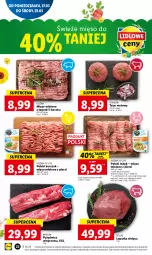 Gazetka promocyjna Lidl - GAZETKA - Gazetka - ważna od 29.03 do 29.03.2023 - strona 26 - produkty: Kurczak, Polędwica, Mięso mielone, Sok, Sokołów, Tatar wołowy, Morliny, Mięso