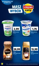 Gazetka promocyjna Lidl - GAZETKA - Gazetka - ważna od 29.03 do 29.03.2023 - strona 30 - produkty: Jogurt naturalny, Nescafé, Kawa rozpuszczalna, Piątnica, Bell, Jogurt, Kawa, Pilos, Bella