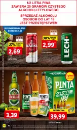 Gazetka promocyjna Lidl - GAZETKA - Gazetka - ważna od 29.03 do 29.03.2023 - strona 56 - produkty: Piwa, Warka, Perła, Lech Premium