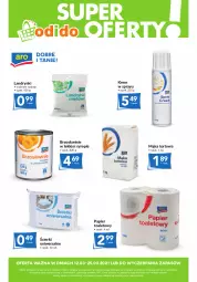 Gazetka promocyjna Odido - Super oferty! - Gazetka - ważna od 25.03 do 25.03.2021 - strona 1 - produkty: Papier, Papier toaletowy, Mąka, Syrop, Brzoskwinie, Mąka tortowa