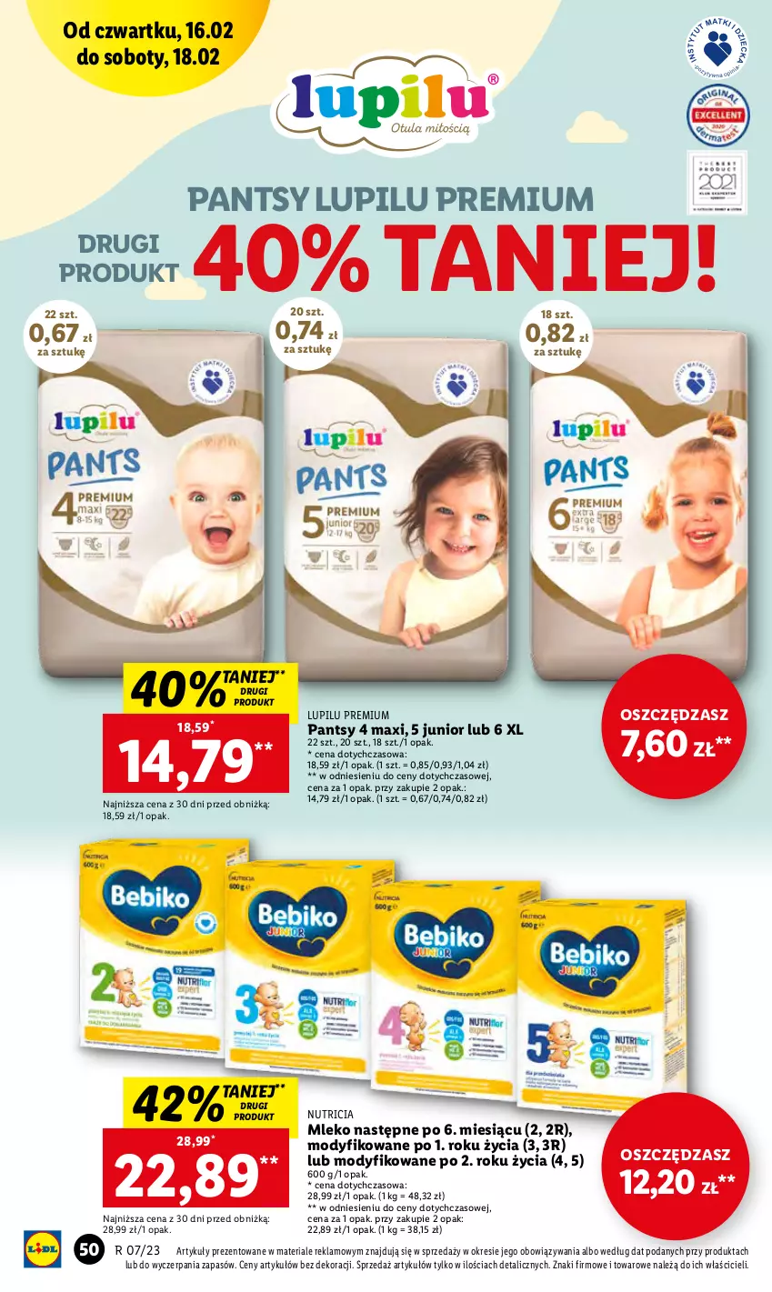 Gazetka promocyjna Lidl - GAZETKA - ważna 16.02 do 18.02.2023 - strona 52 - produkty: Mleko, O nas