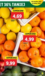 Gazetka promocyjna Lidl - GAZETKA - Gazetka - ważna od 18.02 do 18.02.2023 - strona 19 - produkty: Mandarynki, Cytryny