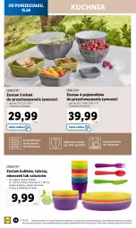 Gazetka promocyjna Lidl - GAZETKA - Gazetka - ważna od 20.04 do 20.04.2024 - strona 16 - produkty: Por, Noż, Kuchnia, Pojemnik, Talerz, Zestaw sztućców, Fa