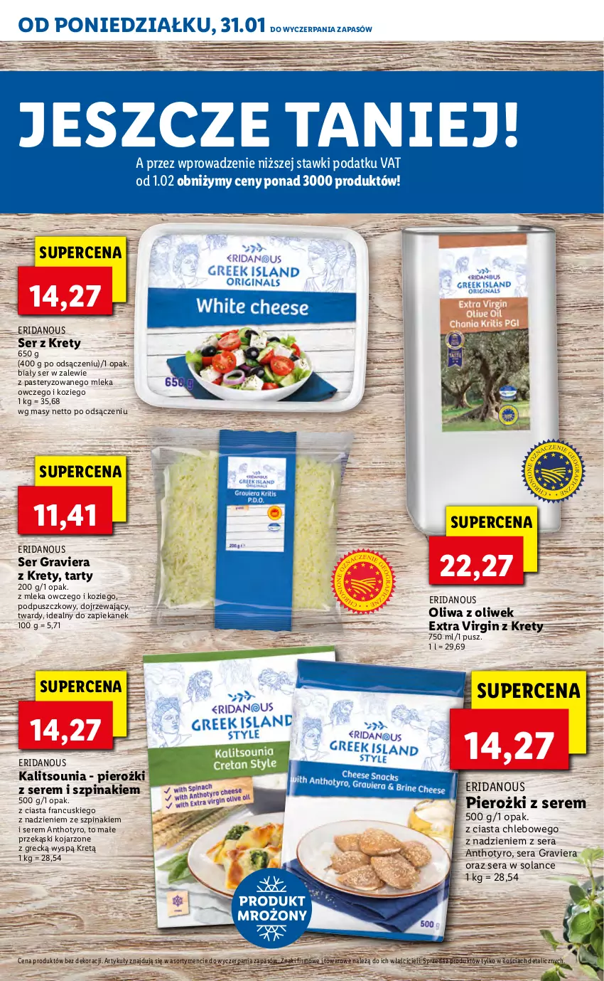 Gazetka promocyjna Lidl - KATALOG TYDZIEŃ WYSP GRECKICH - ważna 05.02 do 05.02.2022 - strona 8 - produkty: Chleb, Gin, Gra, Kret, Oliwa z oliwek, Ser, Solan, Szpinak