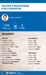 Gazetka promocyjna Lidl - KATALOG TYDZIEŃ WYSP GRECKICH - Gazetka - ważna od 05.02 do 05.02.2022 - strona 9 - produkty: Sałatka, Cebula, Sok, Ser, Sól, Por, Gra, Granat, Czosnek, Pomidorki, Tarta, Sałat, Pieprz, Limonka, Feta, Oliwa z oliwek, Mięta