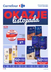 Gazetka promocyjna Carrefour - Gazetka Carrefour Okazje listopada - Gazetka - ważna od 30.11 do 30.11.2021 - strona 1 - produkty: Tchibo, Makaron, Top, Kawa, Mlekovita, Babuni, Mleko