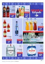 Gazetka promocyjna Carrefour - Gazetka Carrefour Okazje listopada - Gazetka - ważna od 30.11 do 30.11.2021 - strona 13 - produkty: Top, Sok, Mus, Pepsi max, Pepsi, Fortuna, Muszynianka, Napój gazowany, Woda mineralna, Woda, Mango, Napój, Cisowianka, Nektar, Hortex