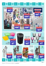 Gazetka promocyjna Carrefour - Gazetka Carrefour Okazje listopada - Gazetka - ważna od 30.11 do 30.11.2021 - strona 19 - produkty: Mop, Asus, Kosz, Drapak, Suszarka, Szklanka, Kieliszek, Miska, Fa