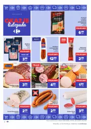 Gazetka promocyjna Carrefour - Gazetka Carrefour Okazje listopada - Gazetka - ważna od 30.11 do 30.11.2021 - strona 2 - produkty: Polędwica, Top, Sok, Salami, Schab Benedykta, Sokołów, Bell, Kiełbasa krakowska, Pekpol, Parówki, Parówki z szynki, Madej Wróbel, Kiełbasa podwawelska, Wawel, Szynka, Tarczyński, Wędlina, Morliny, Frankfurterki, Kabanos, Kiełbasa, Olewnik