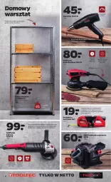 Gazetka promocyjna Netto - Gazetka non food - Gazetka - ważna od 10.04 do 10.04.2021 - strona 2 - produkty: Ser, Por, Opalarka, Bell, Szlifierka kątowa, Pojemnik, Regał, Półka, Garaż, Poziomica, Szlifierka, Regał metalowy