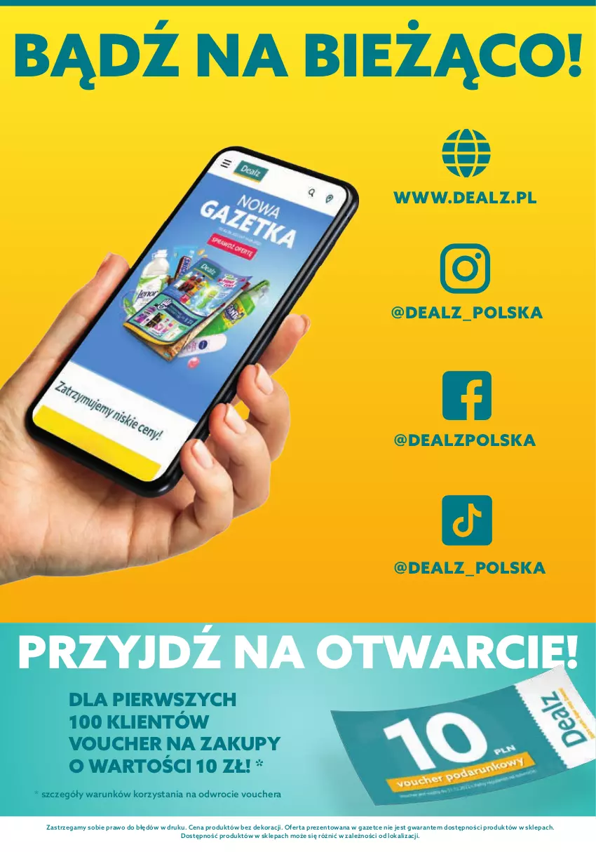 Gazetka promocyjna Dealz - WIELKIE OTWARCIE: 28.02.2023🥳 godz. 10:00Katowice, Homepark Rawa - ważna 28.02 do 14.03.2023 - strona 16