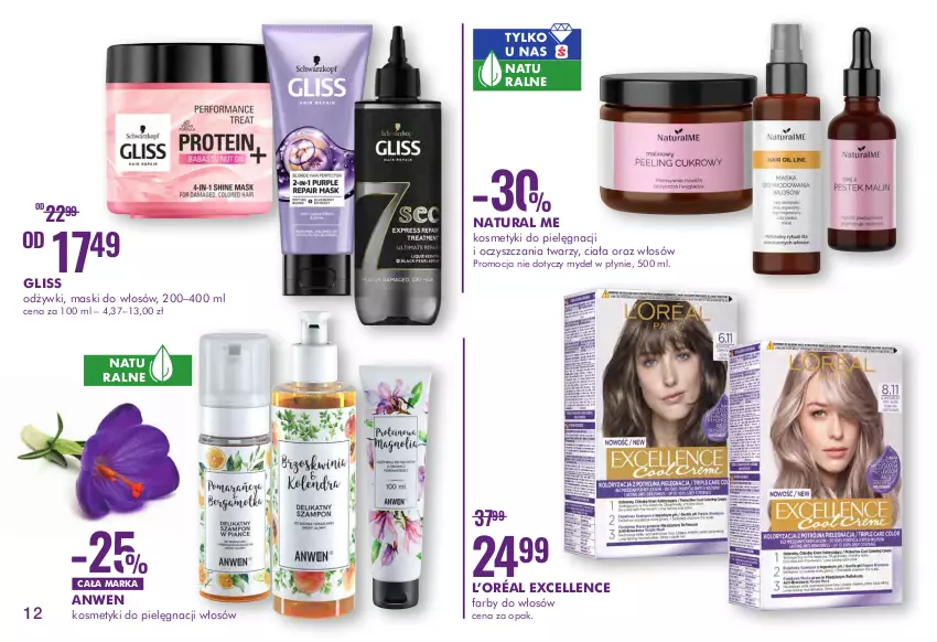 Gazetka promocyjna Super Pharm - Gazetka - ważna 07.04 do 02.05.2022 - strona 12 - produkty: Fa, Kosmetyki do pielęgnacji, L’Oréal