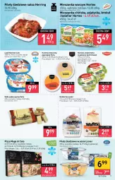 Gazetka promocyjna Stokrotka - Supermarket - Gazetka - ważna od 11.01 do 11.01.2023 - strona 11 - produkty: Kurczak, Kalafior, Hummus, Sos, Mus, Karp, Wieprzowina, Wafle, Salsa, Lody, Pizza, Gala, Mieszanka warzyw, Lisner, Hortex
