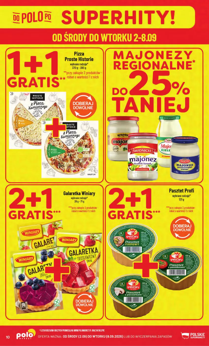Gazetka promocyjna PoloMarket - Gazetka POLOmarket - ważna 02.09 do 08.09.2026 - strona 10 - produkty: Gala, Galaretka, LG, Pizza, Winiary