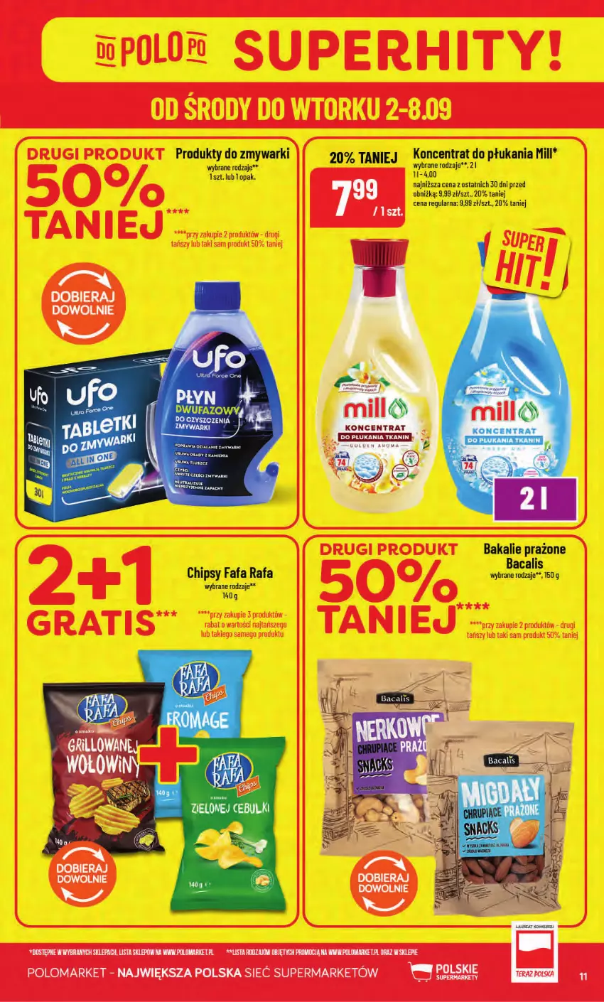 Gazetka promocyjna PoloMarket - Gazetka POLOmarket - ważna 02.09 do 08.09.2026 - strona 11 - produkty: Chipsy, Fa, Zmywarki