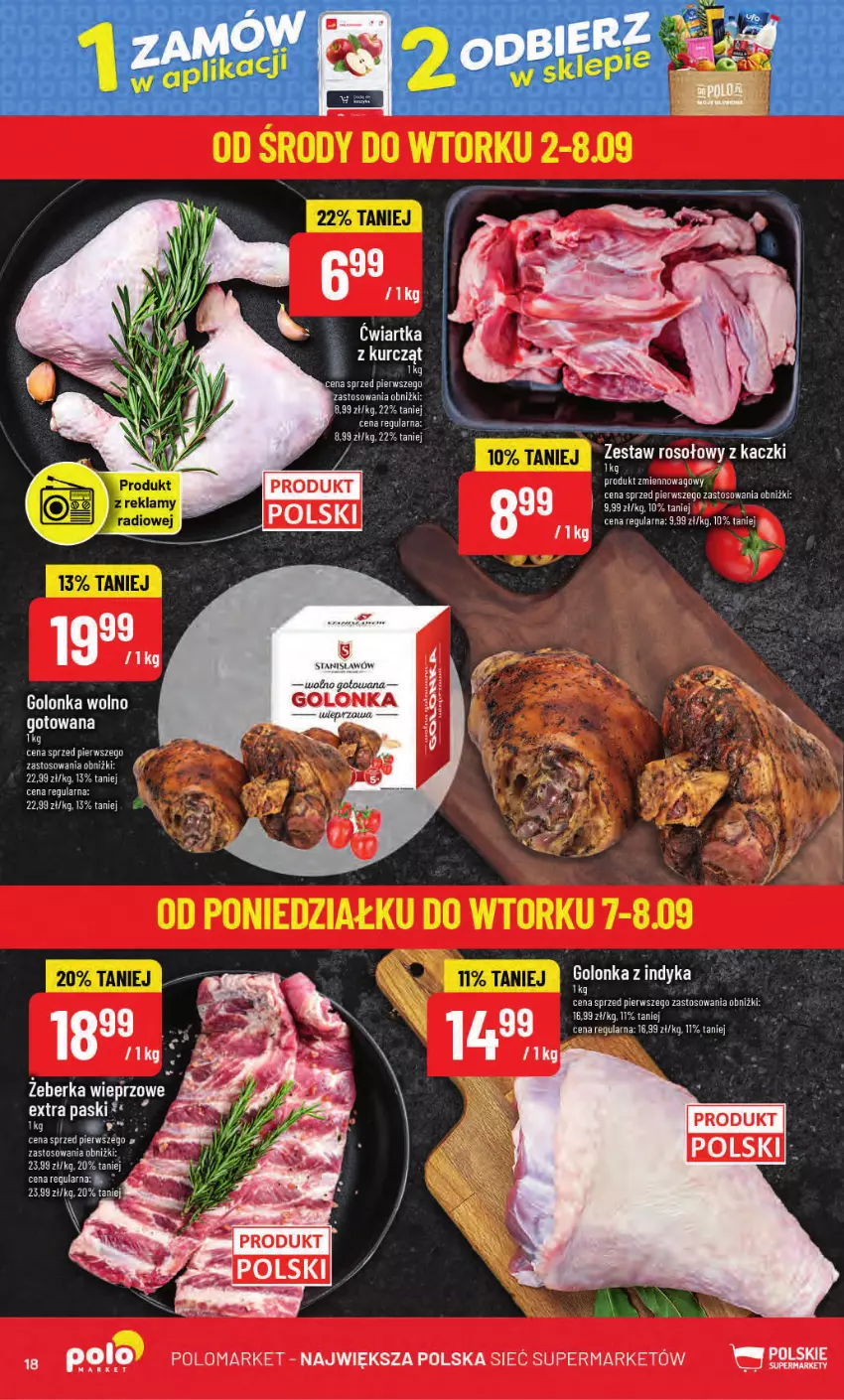 Gazetka promocyjna PoloMarket - Gazetka POLOmarket - ważna 02.09 do 08.09.2026 - strona 18 - produkty: Golonka z indyka, LG