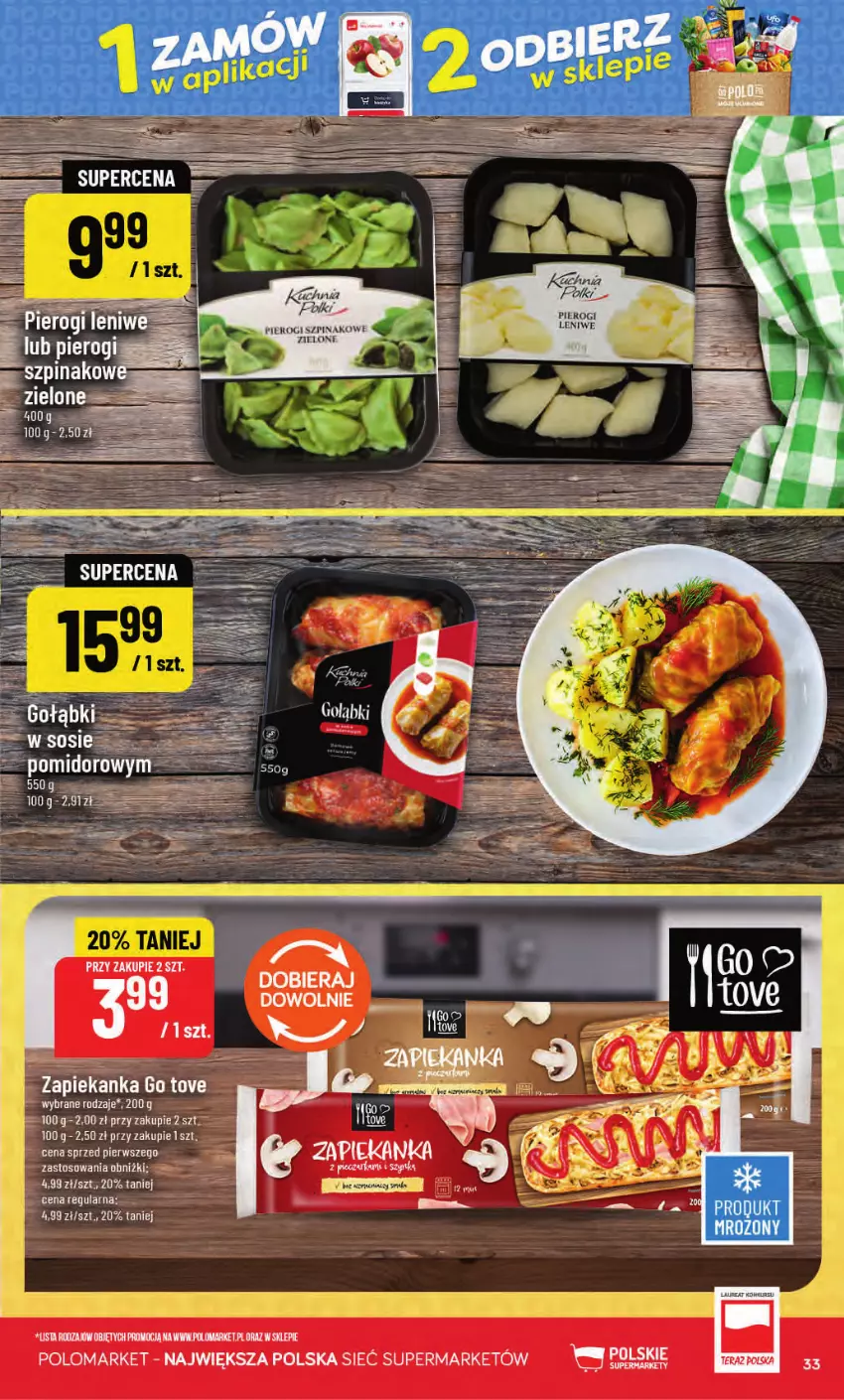 Gazetka promocyjna PoloMarket - Gazetka POLOmarket - ważna 02.09 do 08.09.2026 - strona 33 - produkty: Laur, Piec, Pieczarka, Pierogi