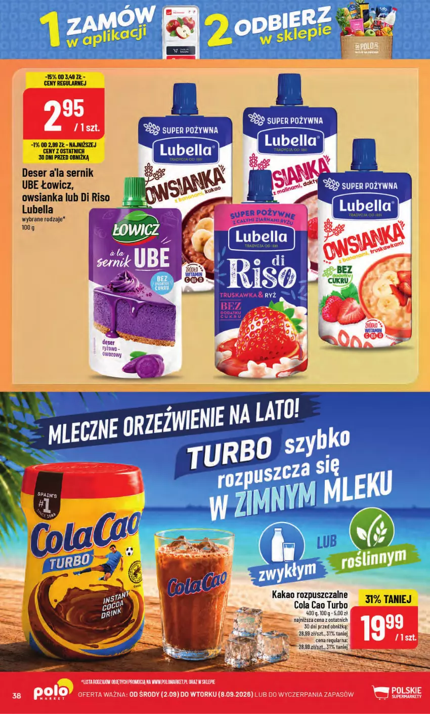 Gazetka promocyjna PoloMarket - Gazetka POLOmarket - ważna 02.09 do 08.09.2026 - strona 38 - produkty: Fa, Kakao, Ser