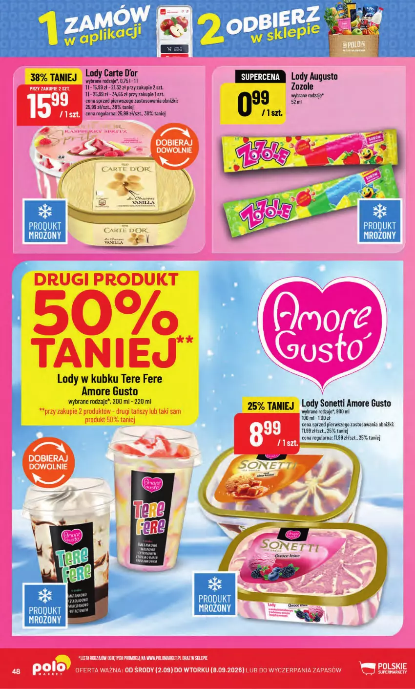 Gazetka promocyjna PoloMarket - Gazetka POLOmarket - ważna 02.09 do 08.09.2026 - strona 48 - produkty: Lody, Mus