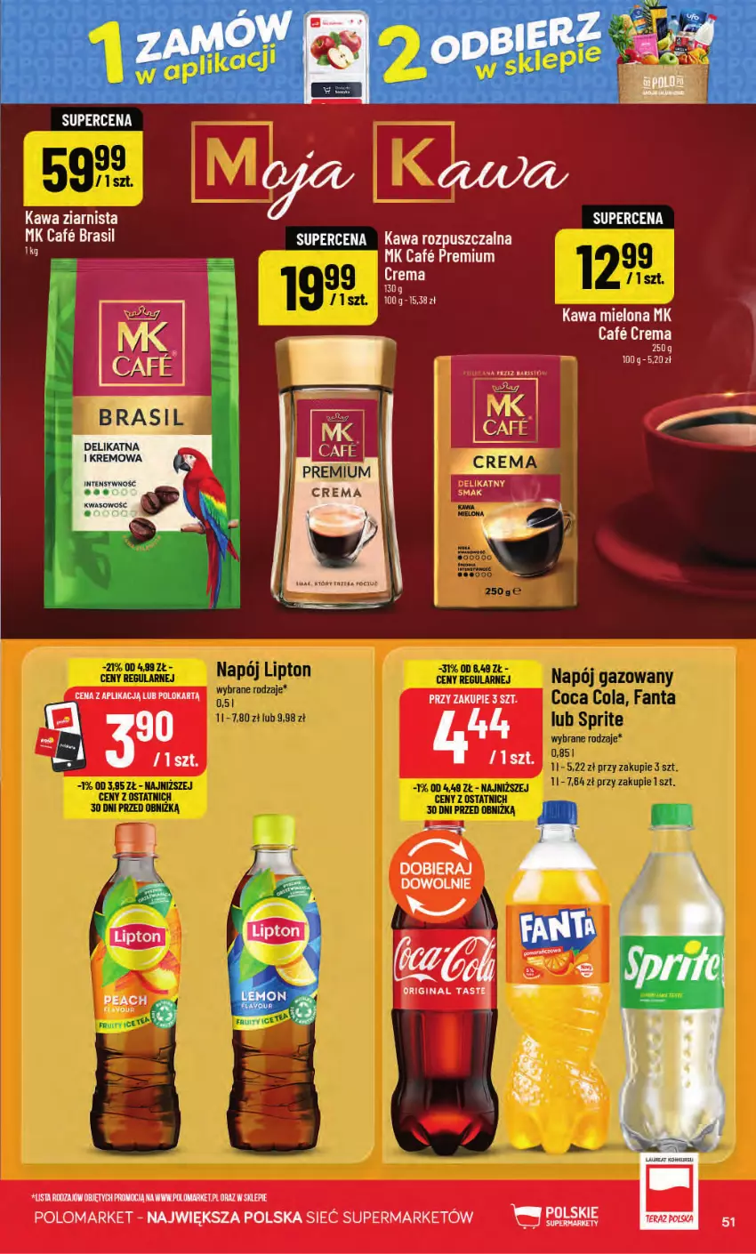 Gazetka promocyjna PoloMarket - Gazetka POLOmarket - ważna 02.09 do 08.09.2026 - strona 51 - produkty: Fa, Gin, Kawa, Kawa mielona, Kawa rozpuszczalna, Kawa ziarnista
