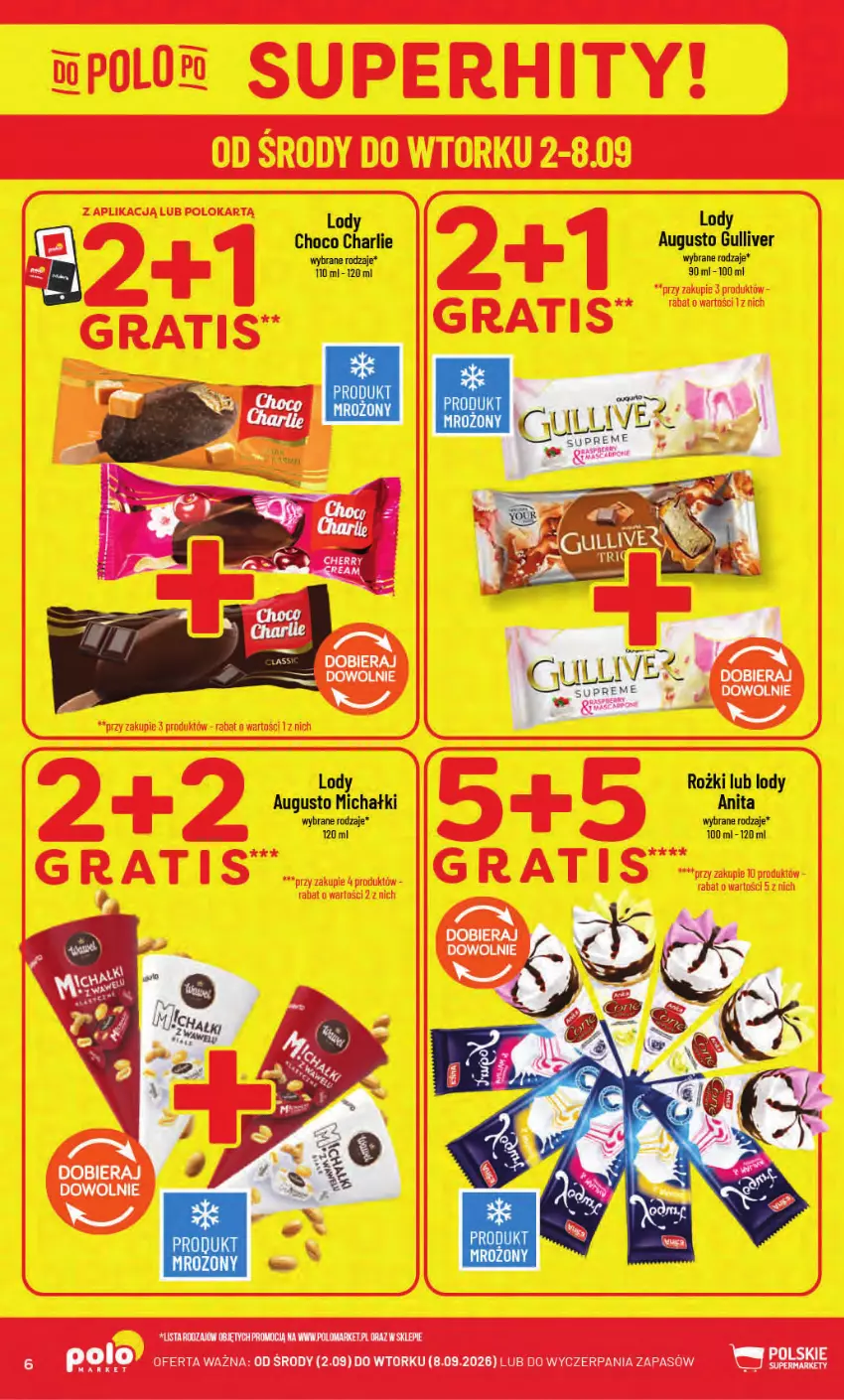 Gazetka promocyjna PoloMarket - Gazetka POLOmarket - ważna 02.09 do 08.09.2026 - strona 6 - produkty: Lody, Michałki