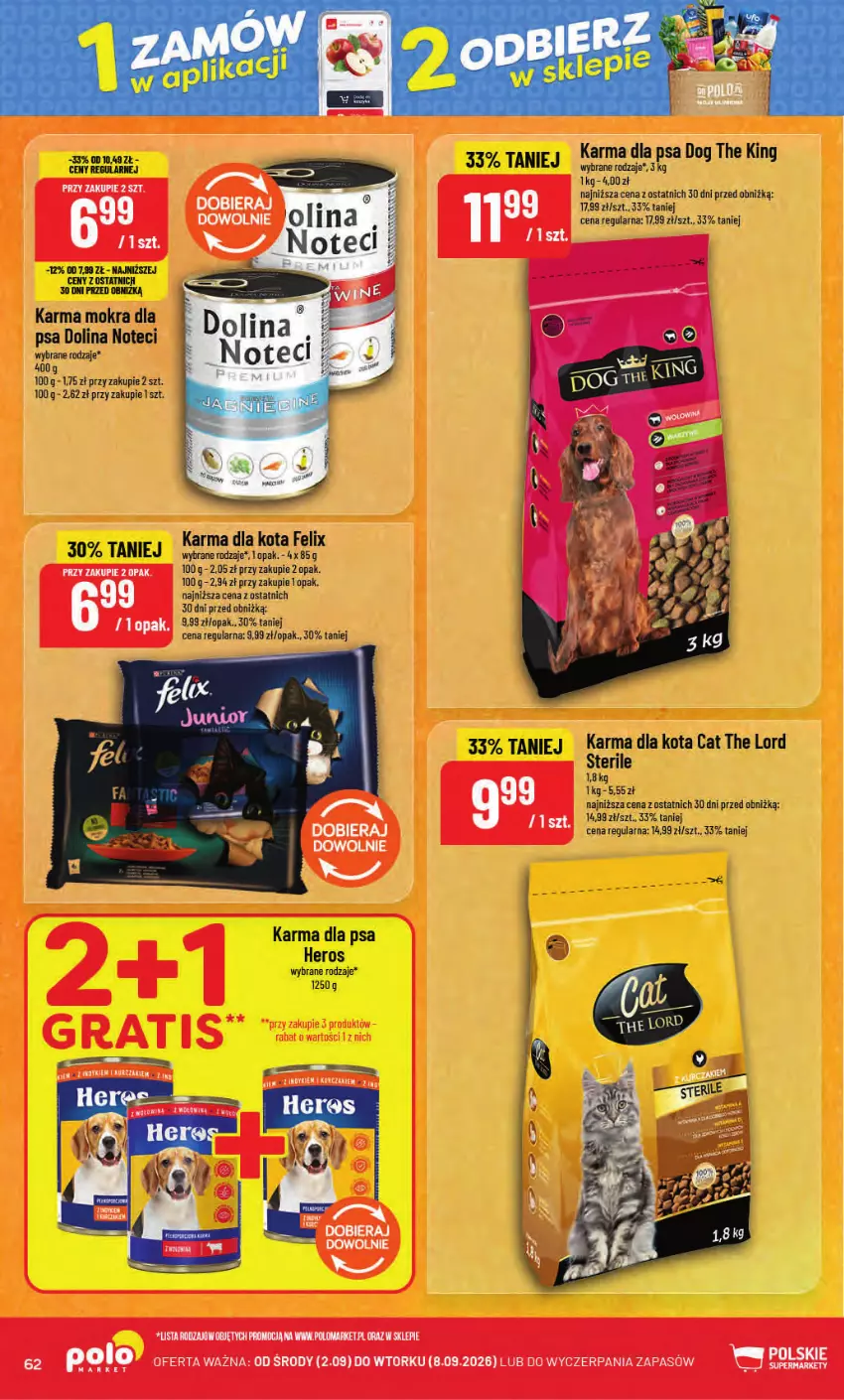 Gazetka promocyjna PoloMarket - Gazetka POLOmarket - ważna 02.09 do 08.09.2026 - strona 62 - produkty: Felix, LANA