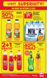 Gazetka promocyjna PoloMarket - Gazetka POLOmarket - Gazetka - ważna od 08.09 do 08.09.2026 - strona 9 - produkty: Nałęczowianka, Sok, Sok jabłkowy, Oranżada, Napój gazowany, Woda mineralna, Woda, Napój, Hortex