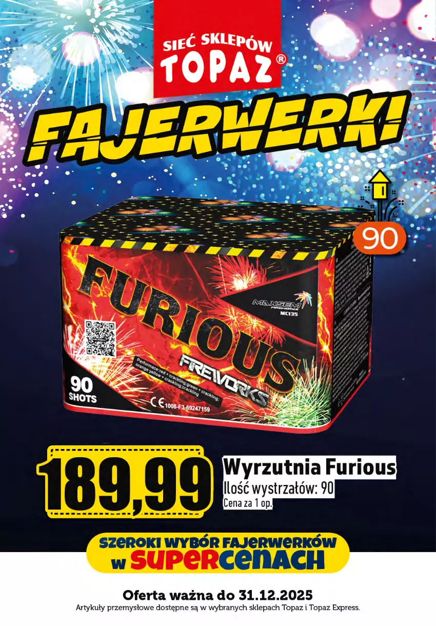 Gazetka promocyjna Topaz - Gazetka - ważna 01.12 do 31.12.2025 - strona 20 - produkty: Top